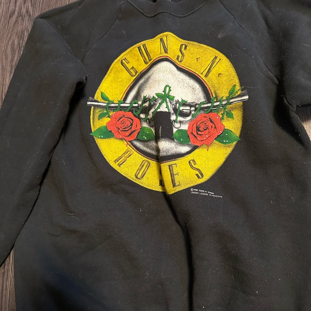 Guns and roses vintage crewneck